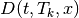 D(t,T_k,x)