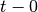 t-0
